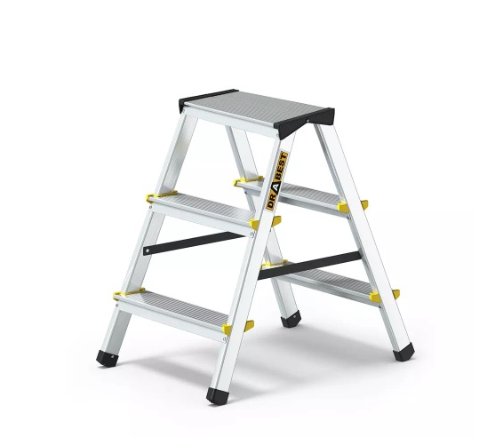 Aluminijske ljestve duple 2x3 gazišta